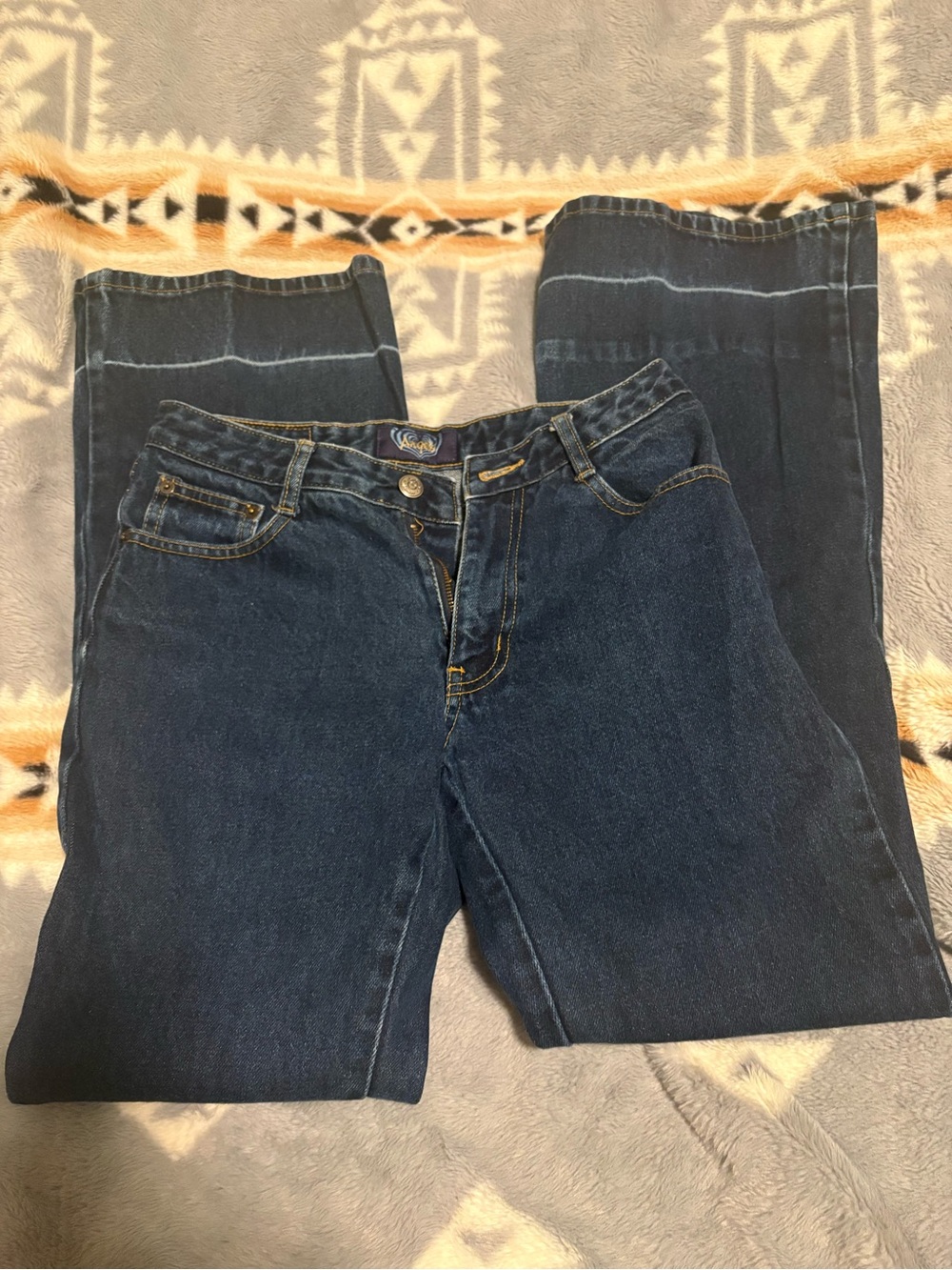 Angels Dark Blue Boot Cut Jeans